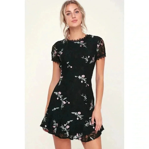 Wayf Dresses & Skirts - WAYF Geln Embroidered Mini Dress